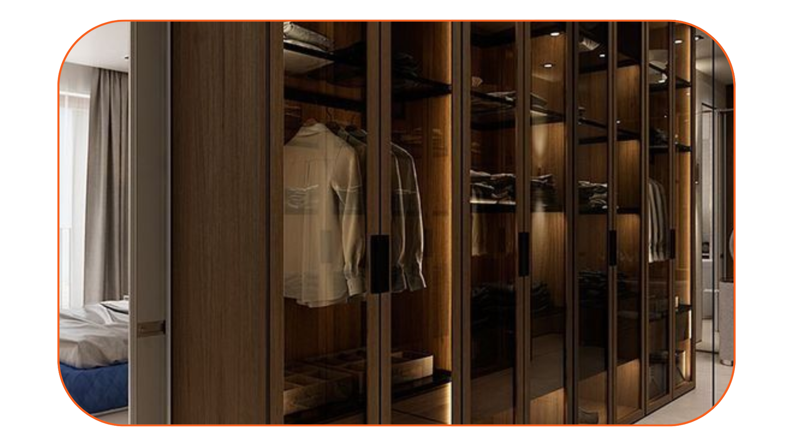 Micro Perfil de LED 6mm ultra-fino