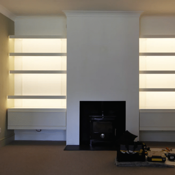 Micro Perfil de LED Ultra Fino para Movelaria, Paredes, Pisos, Rodapés - Imagem 5