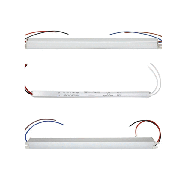 Kit 10 Fonte Slim Driver Para Micro Perfil Fita De Led 12v 7a 84w - Imagem 3